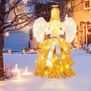 5 FT Pre-lit Mannequin Artificial Christmas Tree Dress Form Xmas Tree