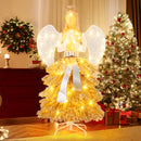 5 FT Pre-lit Mannequin Artificial Christmas Tree Dress Form Xmas Tree