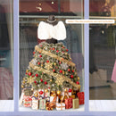 5 FT Pre-lit Mannequin Artificial Christmas Tree Dress Form Xmas Tree
