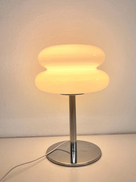 Table Lamp in Medieval Nordic Bauhaus Style with a Luxury Designer Touch for Living Room Bedroom or Study