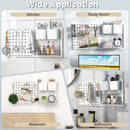 Expandable Dish Drying Rack Adjustable Dual-Part Dish Drainer with Detachable Utensil Holder