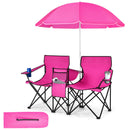 Portable Folding Camping Canopy Chairs with Cup Holder