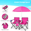 Portable Folding Camping Canopy Chairs with Cup Holder