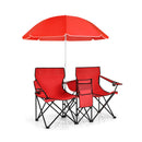 Portable Folding Camping Canopy Chairs with Cup Holder