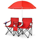 Portable Folding Camping Canopy Chairs with Cup Holder