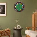 10-Inch Billiards Pool Ball Wall Clock – Round Pool Table Cool Clock