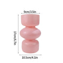 Nordic Glass Vase Flower Bottle Arrangement Container Hydroponics Plant Bottle Desktop Ornament Home Decor Accessory