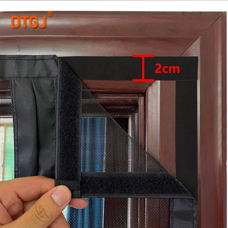 Magnetic Mosquito Net Door – Custom Fit Fly Insect Screen Curtain for Patio, Kitchen & Living Room