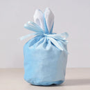 10Pcs/lot Easter Bunny Rabbit Bags Ears Velvet Bag Gift Box Sugar Box Wedding Candy Box Creative Cute Easter Decor Mixed Colour