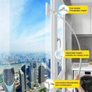 Household Glass Cleaning Brush – High-Rise Double-Sided Wiper for Easy Window Cleaning