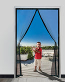 Adjustable Magnetic Screen Door – Custom Fit Anti-Mosquito Mesh Curtain for Indoor Living Spaces