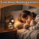 3D Resin Ghost Reading Lantern – Cute Halloween Ghost Night Light for Indoor Home Decor