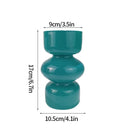 Nordic Glass Vase Flower Bottle Arrangement Container Hydroponics Plant Bottle Desktop Ornament Home Decor Accessory