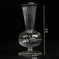 Transparent Glass Vases for Plant Bottle Nordic Flower Vase Creative Hydroponic Terrarium Container Flower Table Pot