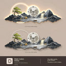 Luxury LED Wall Clock – Minimalist Aesthetic Wall Watch for Living Room, Silent Nordic Horloge Murale Home Decor