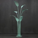 Stylish Wrought Iron Decoration of Banana Tree Leaf for Wedding Arch Stand Ceremony Aisle & Hotel Event Setup