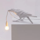 Lucky Bird Crow Resin Wall Lamp – LED Decorative Wall Light for Bedroom and Living Room Home Decoration