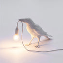 Lucky Bird Crow Resin Wall Lamp – LED Decorative Wall Light for Bedroom and Living Room Home Decoration