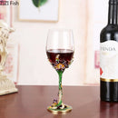 Crystal Glass Goblet Wine Decanter Wine Rack European Style Home Decoration Wine Glasses Suit