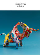Creative Resin Bull Statue – Nordic Style Ox Figurine for Office Desk & Living Room Decor