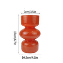 Nordic Glass Vase Flower Bottle Arrangement Container Hydroponics Plant Bottle Desktop Ornament Home Decor Accessory