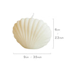 Shell Candle Home Decoration Shooting Background Props  Birthday Decoration Soy Wax Scented Candles