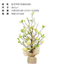 45cm Easter Egg Decoration Tree Branch Easter Deco Colorful Painting Flower Fake Plant Wedding Home Office Party 