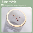 White Magnetic Screen Door – Mosquito Proof Diamond Mesh Curtain with Self-Adhesive Design