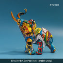 Creative Resin Bull Statue – Nordic Style Ox Figurine for Office Desk & Living Room Decor