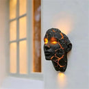 Modern Resin Wall Light – Cracked Soul Sculpture Lamp for Bedroom, Hallway & Living Room Accent Decor