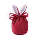 10Pcs/lot Easter Bunny Rabbit Bags Ears Velvet Bag Gift Box Sugar Box Wedding Candy Box Creative Cute Easter Decor Mixed Colour
