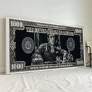 Classic Scarface Movie Canvas – Tony Montana Dollar HD Print for Bedroom & Office Wall Decoration