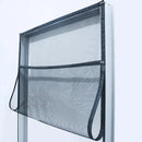 Custom Size Magnetic Window Screen – DTGJ Black Invisible Fiberglass Mesh Anti-Insect Fly Curtain