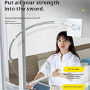 Household Glass Cleaning Brush – High-Rise Double-Sided Wiper for Easy Window Cleaning