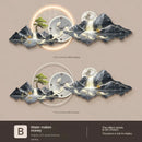 Luxury LED Wall Clock – Minimalist Aesthetic Wall Watch for Living Room, Silent Nordic Horloge Murale Home Decor