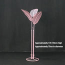 Stylish Wrought Iron Decoration of Banana Tree Leaf for Wedding Arch Stand Ceremony Aisle & Hotel Event Setup