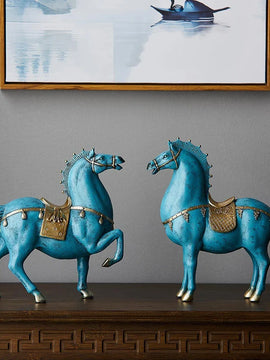 Horse Sculpture Decoration Accessories for Home Office or Housewarming Gifts