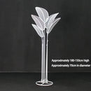 Stylish Wrought Iron Decoration of Banana Tree Leaf for Wedding Arch Stand Ceremony Aisle & Hotel Event Setup