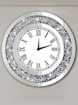 Minimalist Wall Clock – Modern Luxury Wall Clock, Silent Mechanism Watch for Living Room Home Decor