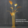 Stylish Wrought Iron Decoration of Banana Tree Leaf for Wedding Arch Stand Ceremony Aisle & Hotel Event Setup