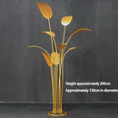 Stylish Wrought Iron Decoration of Banana Tree Leaf for Wedding Arch Stand Ceremony Aisle & Hotel Event Setup