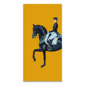 Wall Art of Classic Modern Horse Racing Canvas Poster in Scandinavian Style for Bedroom and Living Room