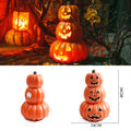 Halloween Jack-O-Lantern Pumpkin With Led Light For Indoor Or Garden Decoration