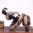 Wine Holder With Cobra Statue Of Resin Decorative Bar Drinkware For Party