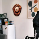 Baseball Glove Wall Clock – Creative Wooden Funny Clock, Elegant Art Unique Watch for Home Decor