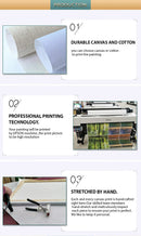 Wall Art of Classic Modern Horse Racing Canvas Poster in Scandinavian Style for Bedroom and Living Room