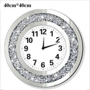 Minimalist Wall Clock – Modern Luxury Wall Clock, Silent Mechanism Watch for Living Room Home Decor