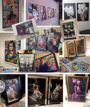 Wall Art of Classic Modern Horse Racing Canvas Poster in Scandinavian Style for Bedroom and Living Room