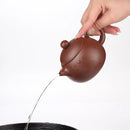 Handmade Yixing Clay Teapot – 200ml Purple Clay Pot for Puer, Oolong & Traditional Chinese Tea