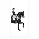 Wall Art of Classic Modern Horse Racing Canvas Poster in Scandinavian Style for Bedroom and Living Room